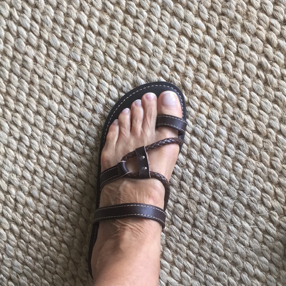 Brown sandals